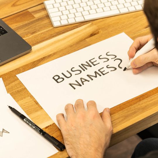 Corporate copywriter struggles to name freelance business